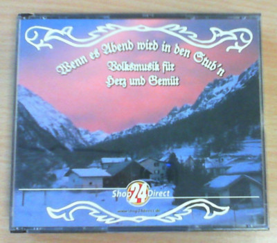 Wenn es Abend wird in den Stub'n: Volksmusik für Herz & Gemüt (4 CD), ZUST. GUT
