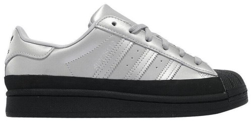 adidas gazelle silver green womens ADIDAS ORIGINALS SUPERSTAR II silver sneakers for women – Pavidas main image 1