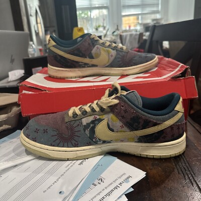 Size 10 - Nike Dunk Low Community Garden