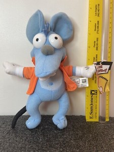 Nanco -The Simpsons - 9in. "Itchy" Plush Doll - Nanco - 2006 - New w/Tags