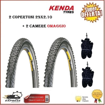 2 Copertoni Mtb 29x2.10 Kenda K1027 Bici Mountain Bike Gomma Pneumatico  Rigido | eBay