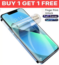 For iPhone 16 15 14 13 12 11 X  Max Plus Pro Hydrogel TPU FILM Screen Protector