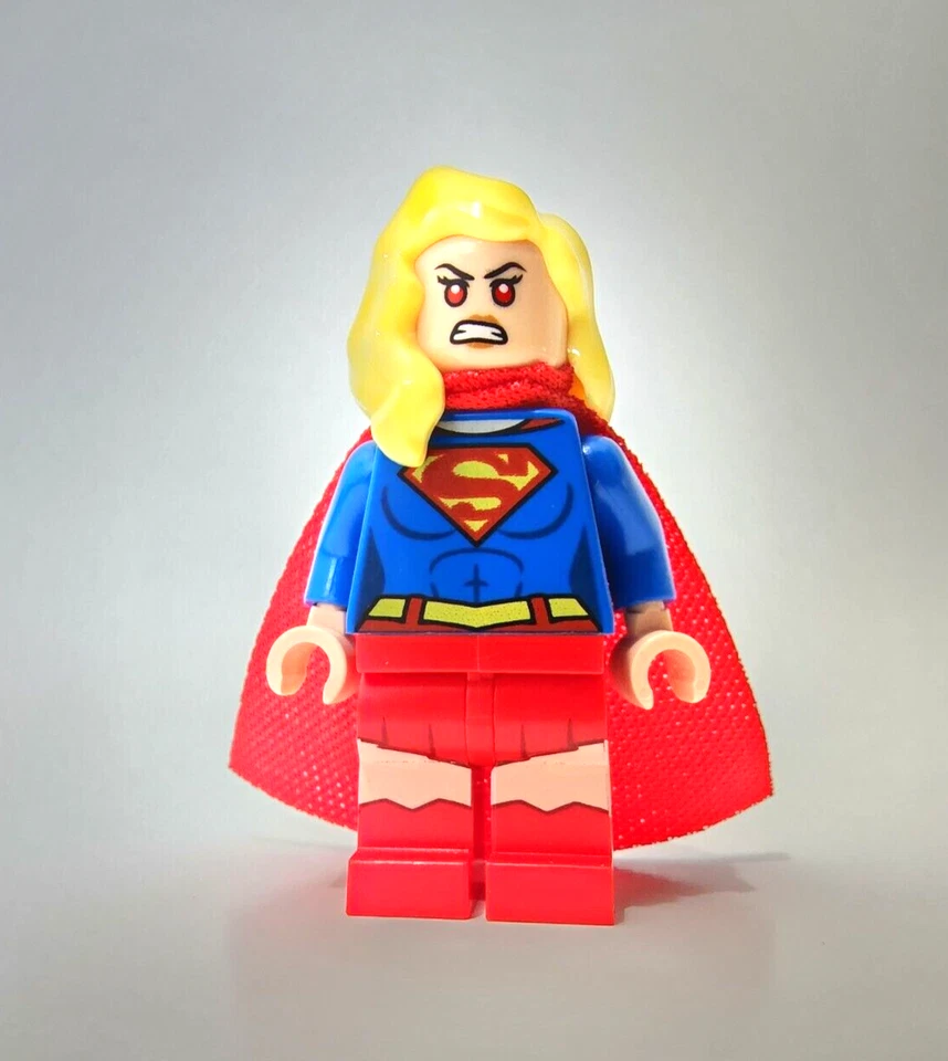 LEGO Supergirl 76040 Mujer Niña Amanecer Justicia Superhéroe LEGO Minifigura DC Foto 2 de 4
