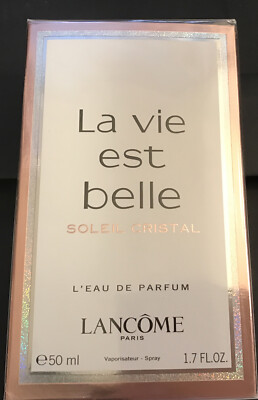 Lancome  La Vie Est Belle SOLEIL CRISTAL  Parfum 1.7 Oz 50 mL SEALED  $118.00