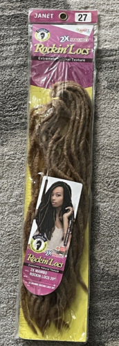2X MAMBO ROCKIN LOCS 20" JANET COLLECTION SYNTHETIC HAIR (HALLOWEEN COSPLAY WIG) - Picture 1 of 5