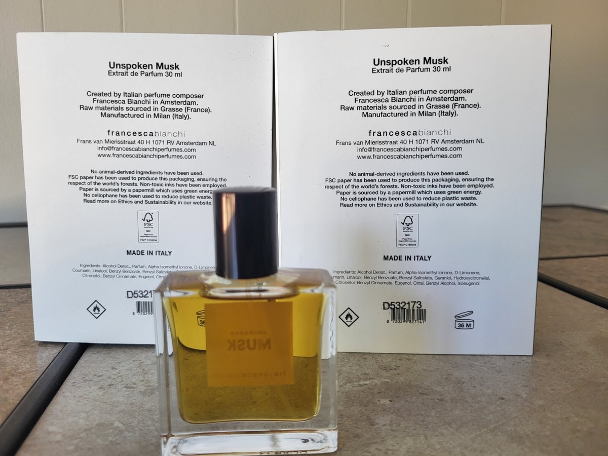 香水(ユニセックス) Francesca Bianchi Unspoken Musk 30ml Francesca Bianchi Unspoken Musk 30ml Extrait De Parfum Spray. | eBay
