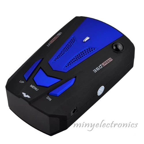 360-degree automotive 16-band V7 GPS speed safety radar detector voice alert - Picture 4 of 6