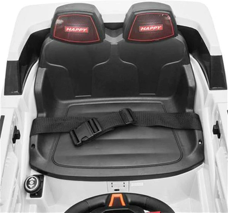 Kids Electric Coupe Ride on Car 12V Electric Car Motorized Vehicles 3 Speeds - Image 3 of 4