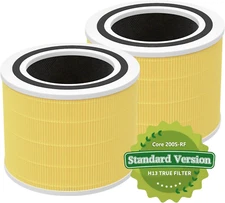 Core 200S Air Purifier Pet Care Replacement Filter Fit for LEVOIT, 3-In-1 Filter