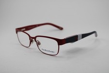 NEW POLO RALPH LAUREN PP 8036 9369 RED BLUE GUNMETAL AUTHENTIC EYEGLASSES 46-15