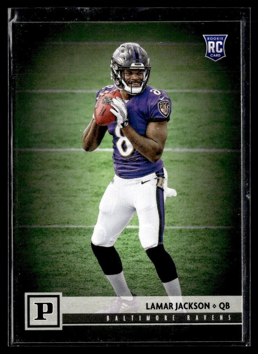 2018 Panini Lamar Jackson RC Baltimore Ravens #309