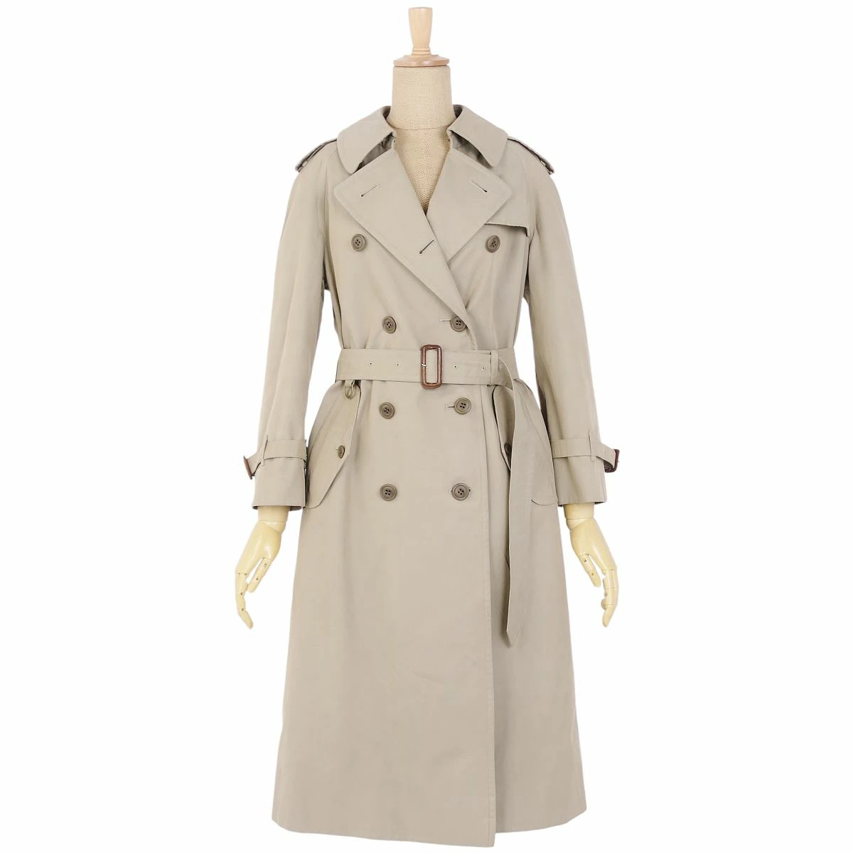 [Good Condition] Vintage Burberry Burberrys Coat Trench Coat Checkered Back Oute thumbnail 6