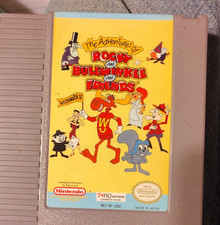 THQ The Adventures of Rocky and Bullwinkle and Friends Nintendo NES NTSC-U/C