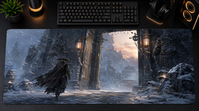 Phantom Blade Zero XXL Gaming Mouse Pad Soul Kung Fu Dark Fantasy Desk Mat