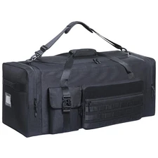 100L Heavy Duty Equipment Bag – 32" (82cm) Large Duffle for Hockey Gear, F