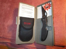 MAXAM PRO SERIES KNIFE New With Box And Pouch