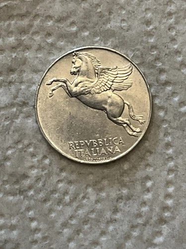 Photo of a 1949 Italy 10 Lire (1946-2001) from an eBay listing that sold on Jul 16, 2026