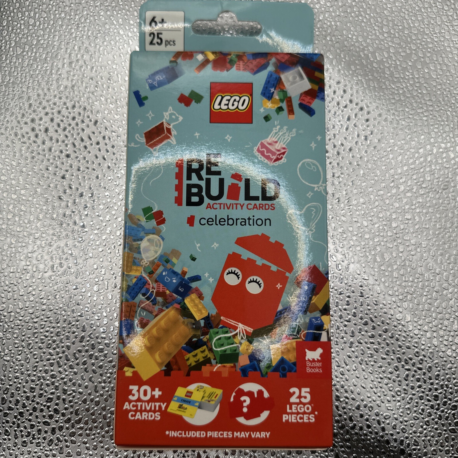 LEGO Books: ReBuild Activity Cards Celebration with over 30 activity cards ❤️🎁