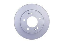 2x HELLA PRO High Carbon Disque de frein Arrière pour HYUNDAI Kona (OS) 262mm