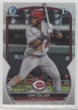 2023 Bowman Chrome Prospects Refractor 410/499 Cam Collier #BCP-125 1f0j