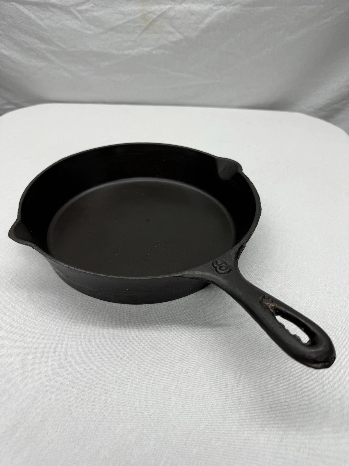 Antique 1800's Crude Gatemarked  Cast Iron Skillet