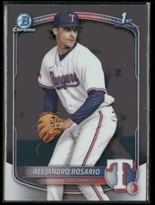 2025 Bowman #BCP-125 Alejandro Rosario Chrome Prospects