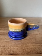 Peter Shire Mid Century Modern Memphis Art Coffee Mug EXP 20I8 Made In USA