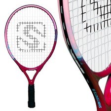 Shiny Shots 19-Inch Kids Tennis Racket - Lightweight Junior 19 inch Tennis
