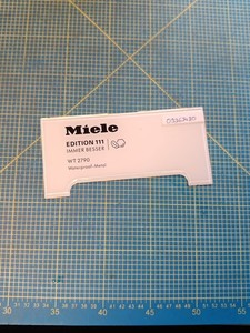 Miele Waschmaschine WT 2790 Blende Lotosweiß 09368480 09806920