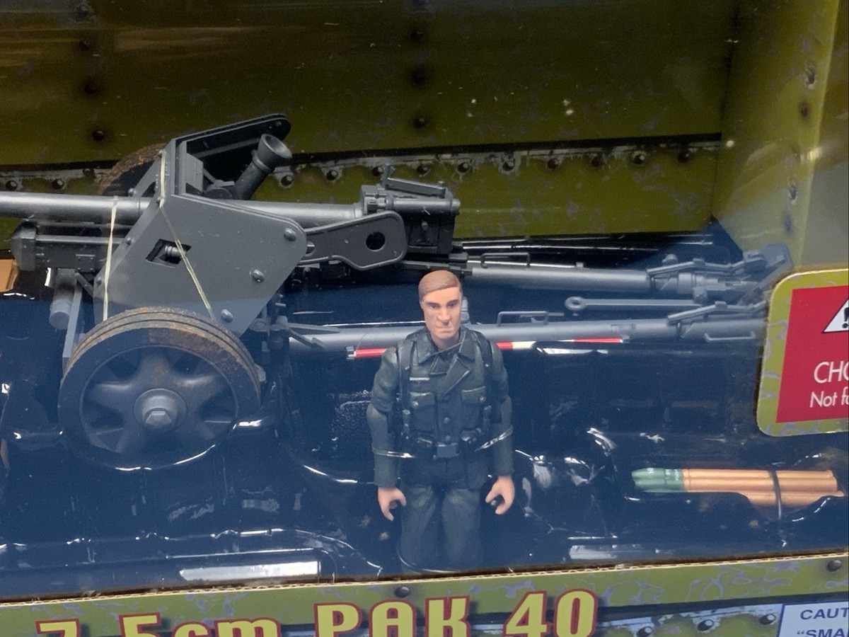 Ultimate soldier 1:18 Scale 7.5 Pak 40 German Anti- Tank Cannon | eBay