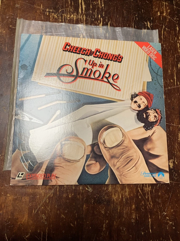 Cheech and Chong - Up In Smoke Laser Video Disc Movie (Vintage 1978) No Barcode - Image 2 of 4