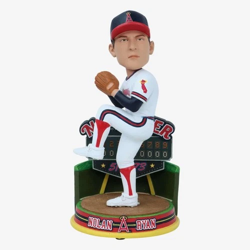 Nolan Ryan California Angels 1973 No Hitter Bobblehead MLB Baseball