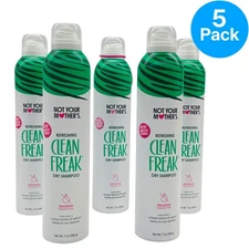 Not Your Mother’s Clean Freak Dry Shampoo 7 oz 5 Pack New