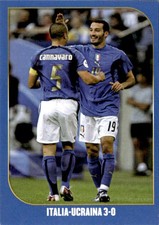 figurina Campioni Del Mondo Panini 2006 # 82 Italia-Ucraina-3:0 Quarti di finale
