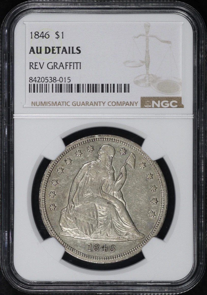 1846 Year Seated Liberty US Dollars (1840-1873) for sale | eBay