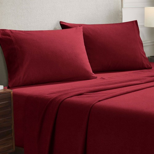 2 Piece Cotton Flannel Moisture Wicking Ultra Absorbent Solid Pillowcase Set - 第 1/56 張圖片