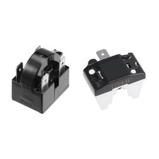 Refrigerator Relay 22 Ohm 4 Pin Compressor Overload Protector 1/2HP
