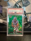 2023 Leaf Pro Set Metal Drake Maye #RB-31 Green Crystal 2/3 (RC) PSA 10 *POP1*