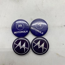 Motorola Motorola Vintage Can Badges, Set of 4, Corporate 28fd97