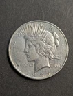 1927 D PEACE DOLLAR AU+