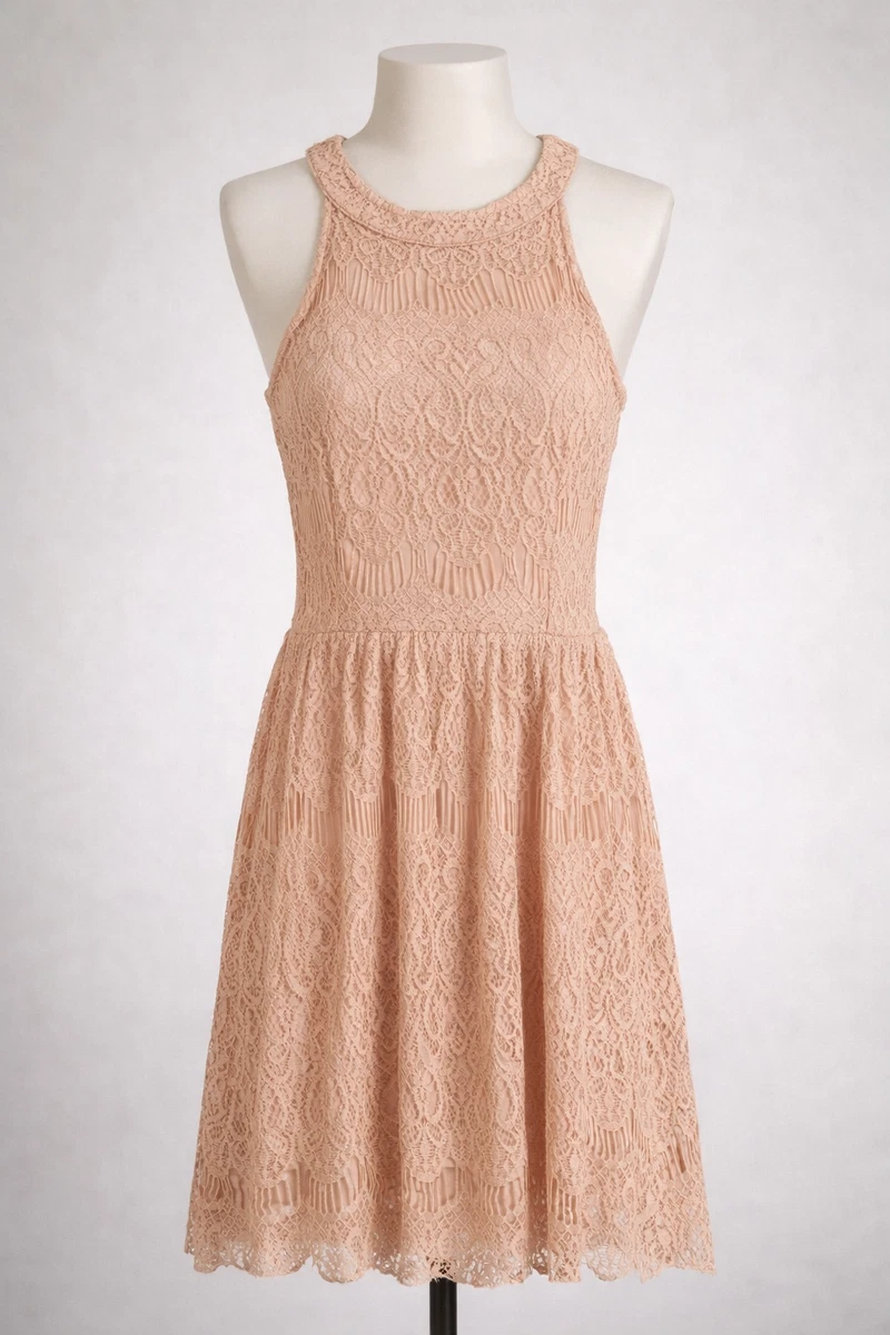 chinese dress ladies Peach V-Neck Spaghetti Straps Sleeveless Wedding Guest Dress