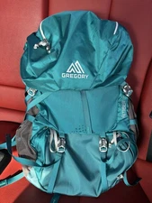 Gregory Amber 34 Womens Backpacking Pack 34L Hiking Dayhikes Gray Pink $189