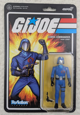 Super7 G.I. Joe ReAction Cobra Commander Enemy Leader 3.75 2021 Sealed Wave 1A