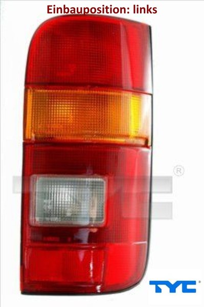 TYC 11-5038-05-2 Heckleuchte Links RüCklicht Hecklicht RüCkleuchte FüR Toyota-image