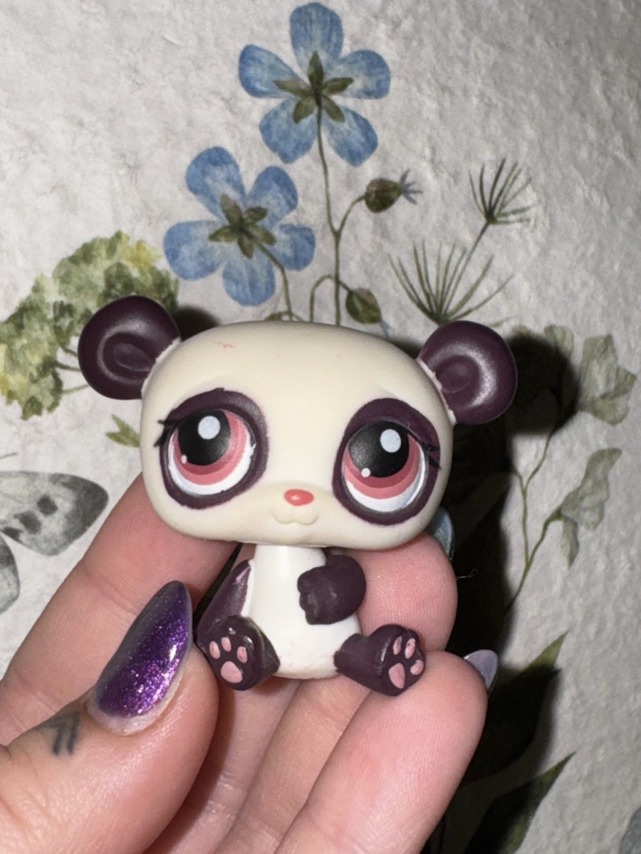 Littlest Pet Shop LPS Panda Ours 387 - Figurine Authentique Hasbro