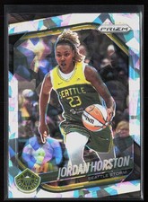 2025 Panini Prizm WNBA #37 Jordan Horston Ice Prizms