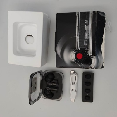 Nothing Ear (a) | Bluetooth ANC In-Ear In Kopfhörer Schwarz gereinigt A10600064.