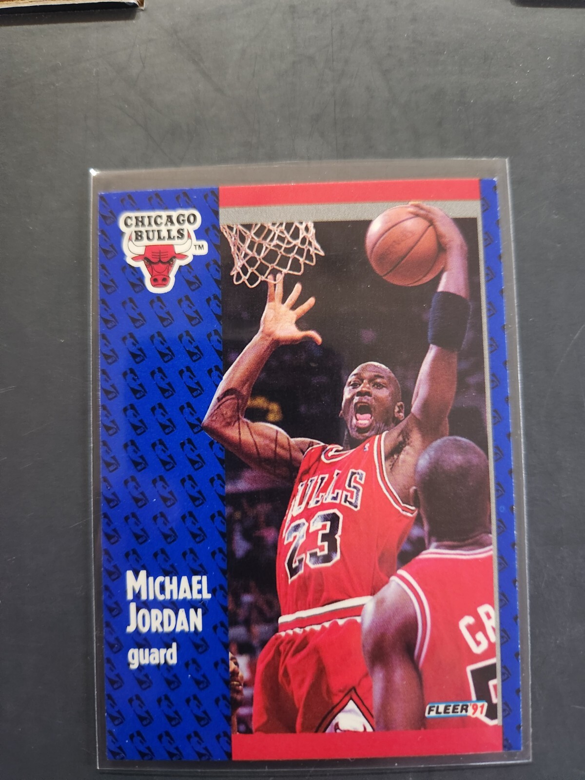 1991-92 Fleer Michael Jordan -Card #29  Chicago Bulls