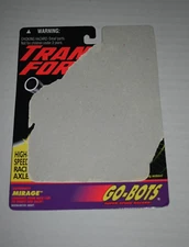 Transformers Original G2  GO-BOTS MIRAGE  Card Back Tech Spec