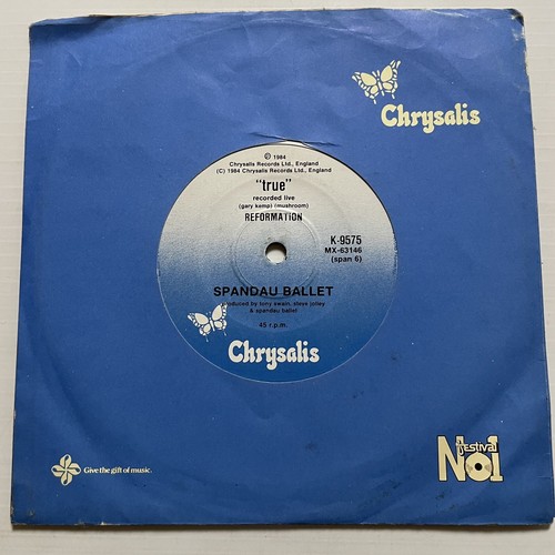 Spandau Ballet Round & Round / True Vinyl Record 7” 45 RPM K-9575 Chrysalis 1984 - Picture 6 of 24